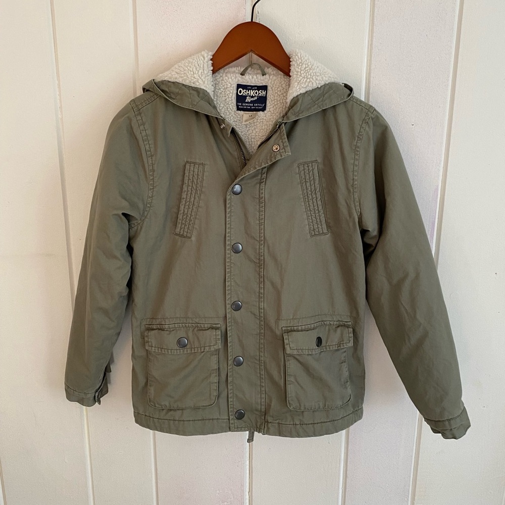 Oshkosh fleece lined jacket